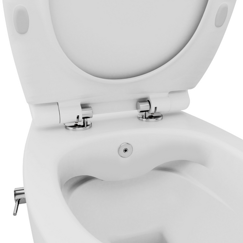 Isvea Wc Toilet Badkamer Hangend Bidet Wit Inclusief Softclose Toiletbril - vtwonen shop