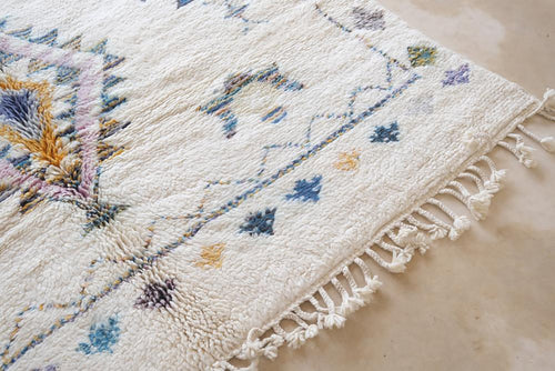 AFK Living vloerkleed Berber - handgemaakt - Wol - 140 cm x 200 cm