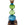 Pip Studio Kandelaar Bead - Glas - Blauw/ Groen - 23.5cm