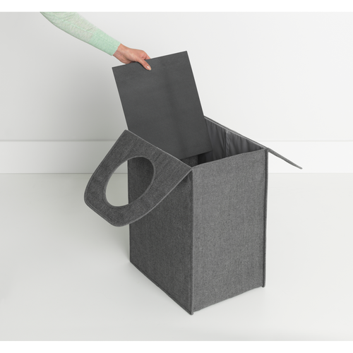 Brabantia Wastas rechthoekig, 55 liter - Pepper Black