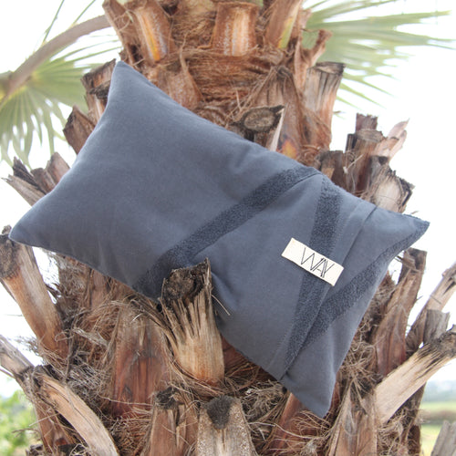 WAY strandkussen - 40 x 25 cm - Charcoal