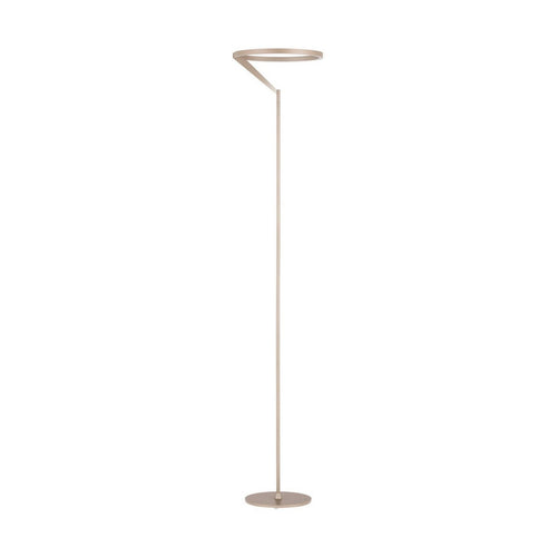 Nova Luce TILIA  Tilia LED-vloerlamp met geïntegreerde verlichting, champagnekleurig, dimbaar met touchbediening, 26W, 1149lm, 3000K