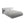 LaMiaSofa Bed met opbergruimte Firenze - velours - parel - 200x225x82