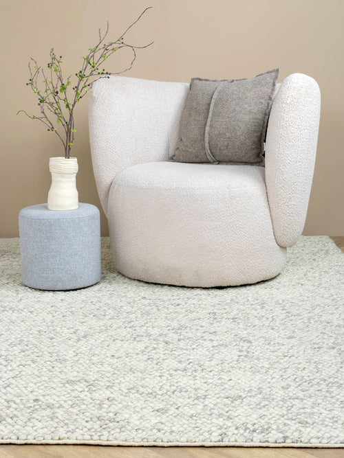 Laagpolig Vloerkleed MOMO Rugs Drops Light Grey 250x350 cm - vtwonen shop