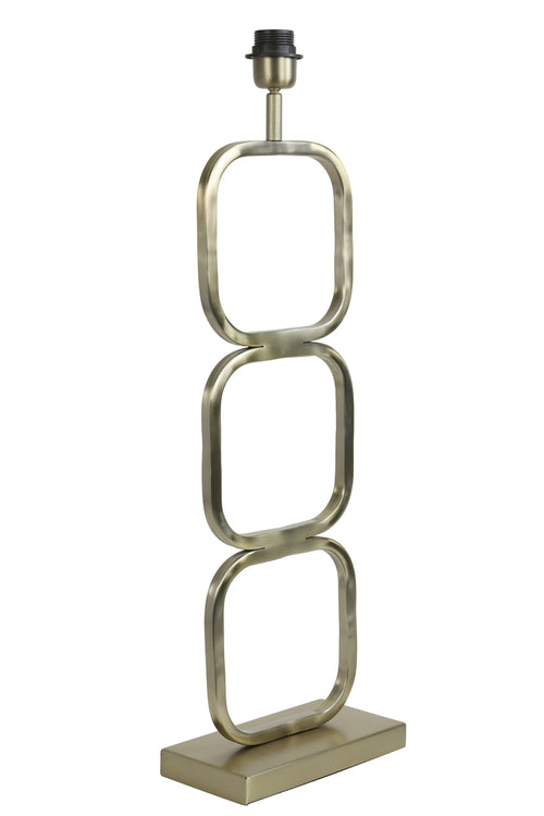 Light & Living lampvoet LUTIKA - 23x11.5x69 - goud - vtwonen shop