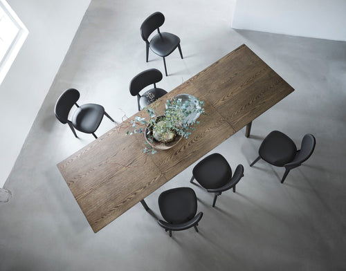 Rebellenclub Eetkamertafel Colac - 290/190 x 95 cm - Smoked Eiken - vtwonen shop