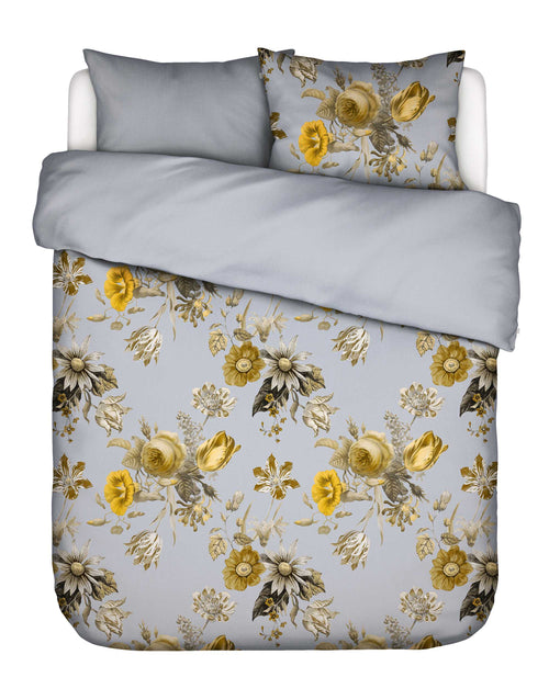 Essenza Florean dekbedovertrek - Lits-Jumeaux - 240x200/220 cm - Grijs