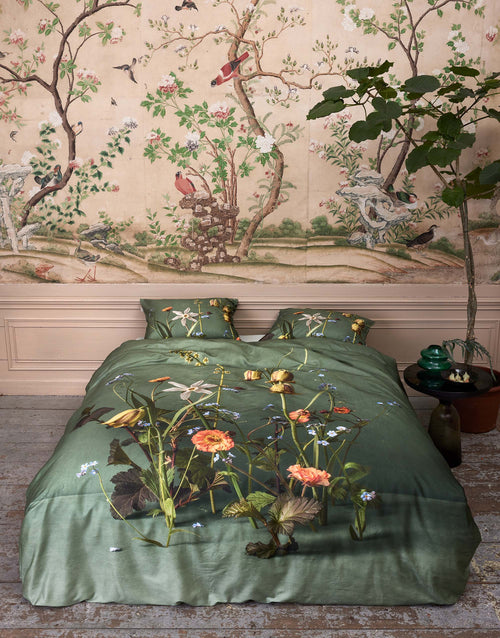 Essenza Ficaria dekbedovertrek - Lits-Jumeaux - 240x200/220 cm - Greenish