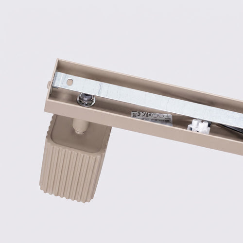 Sollux Lighting Plafondlamp RAYO 3L taupe - 45x6x16,5cm