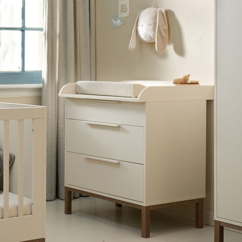 Petite Amélie Commode SOIE - Spaanplaat - mushroom