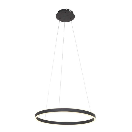 Steinhauer hanglamp Ringlux - 1 lichts - 60x 170 cm - zwart - vtwonen shop