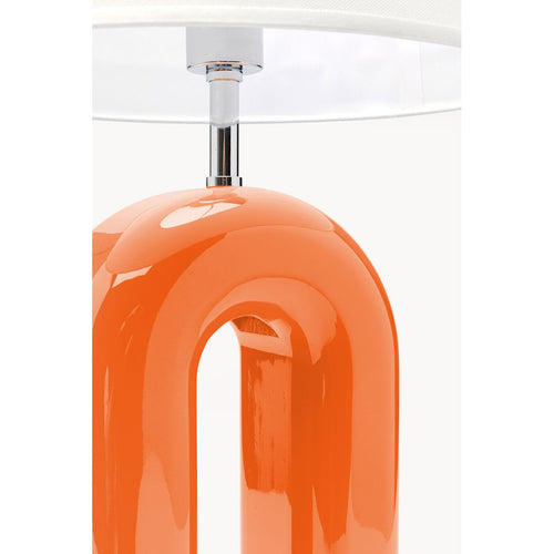 Kare Design Tafellamp Eliano 53cm oranje