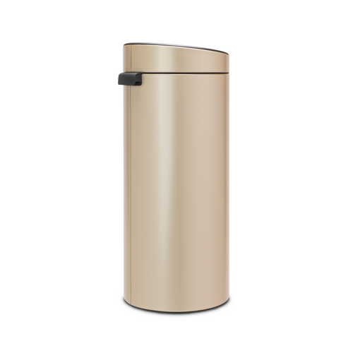 Brabantia Touch Bin New afvalemmer, 30 liter, kunststof binnenemmer - Metallic Gold