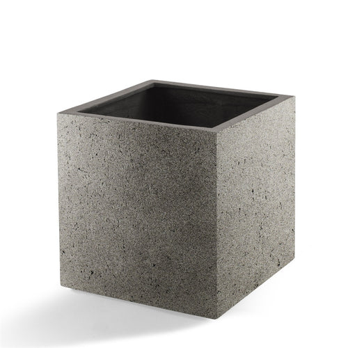 Maxifleur Grigio Cube 40x40cm Natural-Concrete
