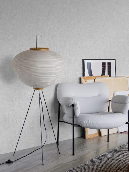 Borastapeter behang effen grijs - 53 cm x 10.05 m - 660295 - vtwonen shop