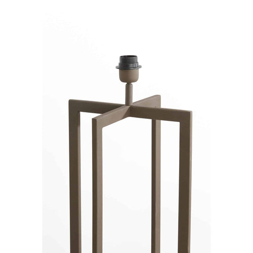 Light & Living vloerlamp Mace - bruin - 30x30x140cm