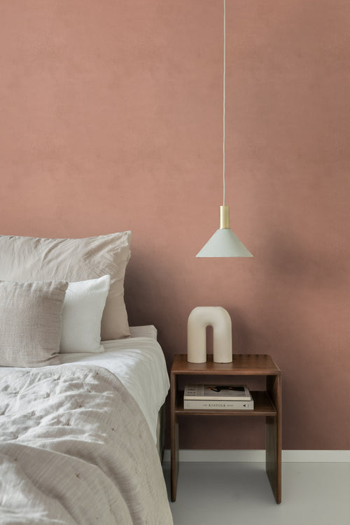 Origin Wallcoverings behang leemstuc terracotta - 50 x 900 cm - 348073