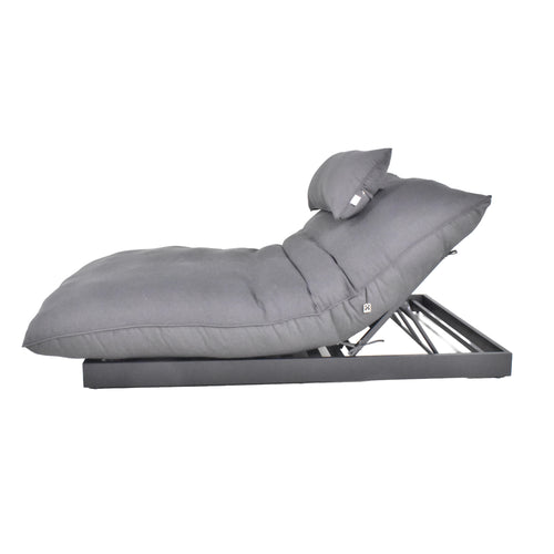 Home Deluxe EMELA ligstoel - aluminium