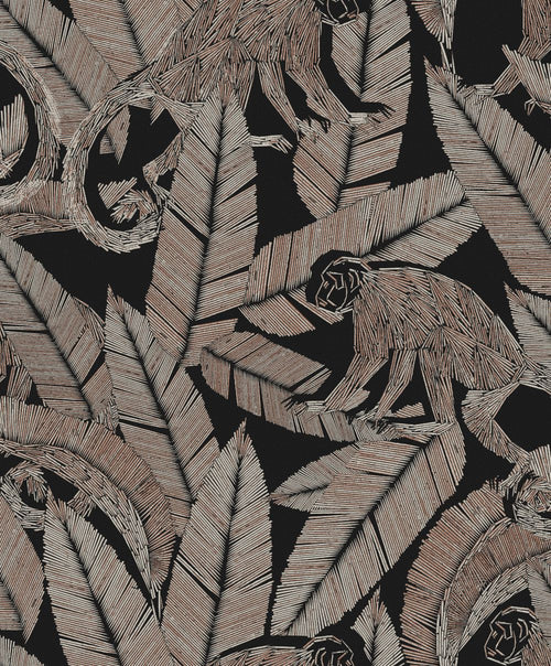 Masureel behang bladeren grijs - 53 cm x 10.05 m - 630846 - vtwonen shop