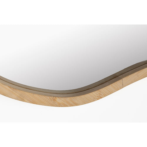 Housecraft Living Zem Spiegel/ Wandspiegel Organisch Bamboehout 77x65 cm - Beige - vtwonen shop