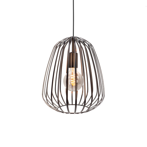 EGLO hanglamp Espinal - e27 - ø 28 cm - brons - staal - vtwonen shop