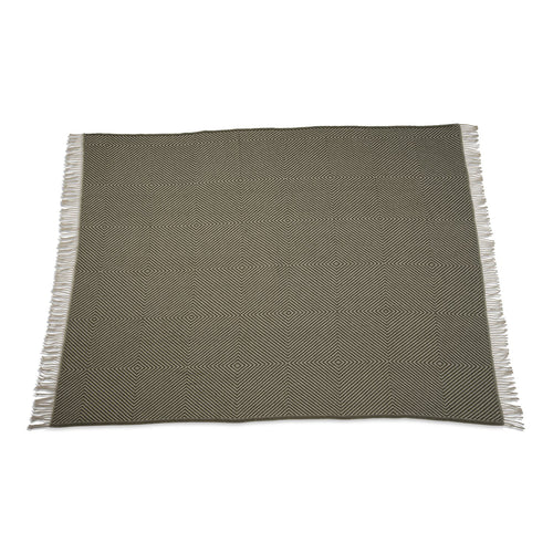 Atmooz plaid Meadow - groen - 150 x 200 cm
