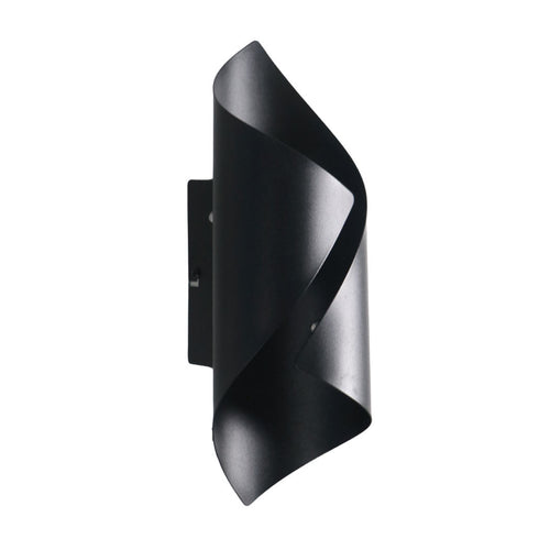 Freelight wandlamp Letto - 1 lichts - 12  x 31   cm - zwart