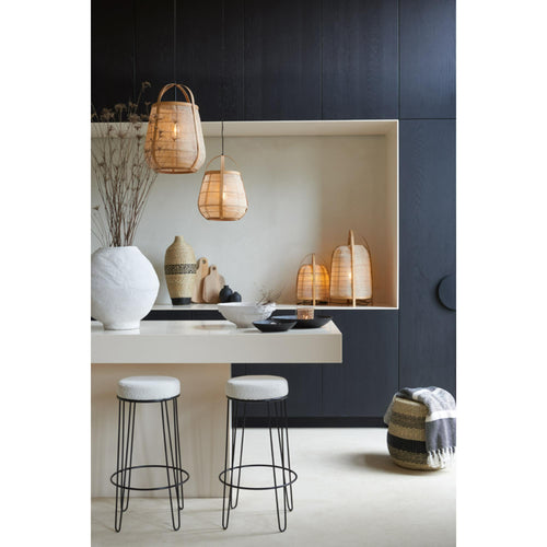 Light & Living tafellamp Jacinto - bruin - Ø34cm - vtwonen shop