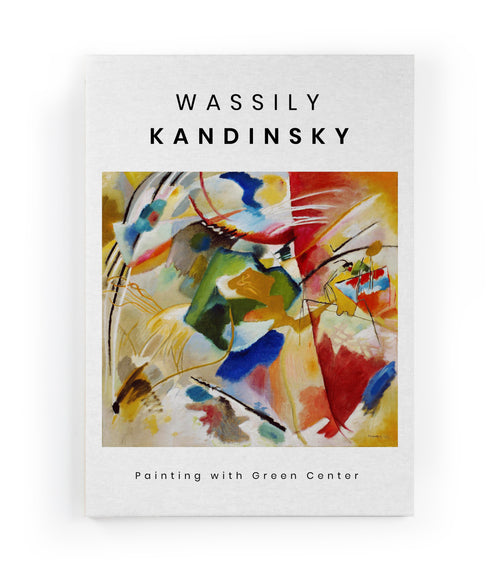 Canvas 60x40 Afdruk Wassily Kandinsky - vtwonen shop