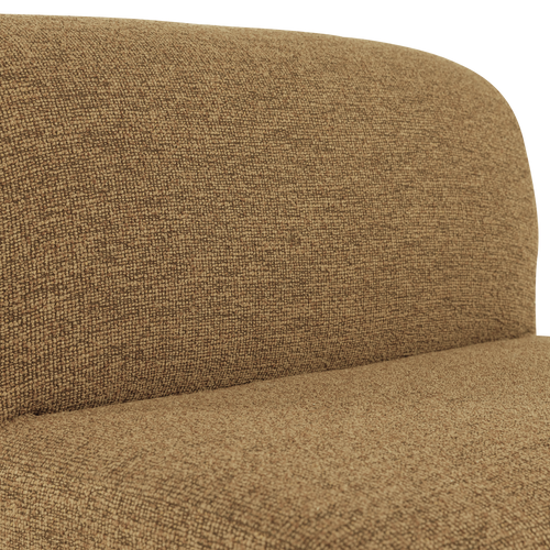 WOOOD 1-zits bank Mojo Base - Bouclé - Geel/Bruin Melange - 74x84x97
