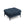 Cosmopolitan Design Poef Bali structurele stof, baksteen - 60x60x41cm