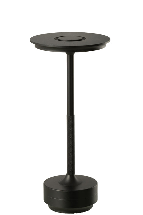 J-Line lamp Touch - kunststof - zwart - LED