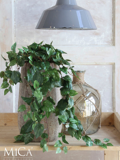 Mica Decorations Scindapsus Kunst Hangplant - L15 x B30 x H80 cm - Groen - vtwonen shop