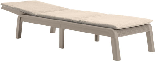 Keter Mallorca Ligbed - inclusief kussen - 187.5x58x29cm - Soft Beige