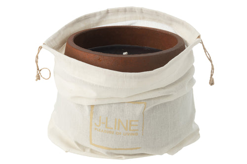 J-Line buitenkaars - cement - bruin - large - 48U