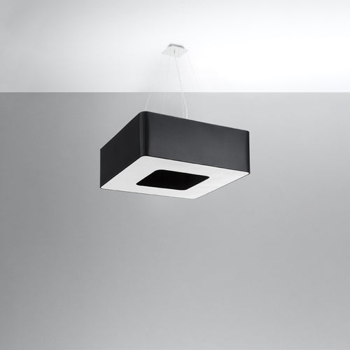 Sollux Lighting Kroonluchter URANO 60 zwart - 60x60x112cm