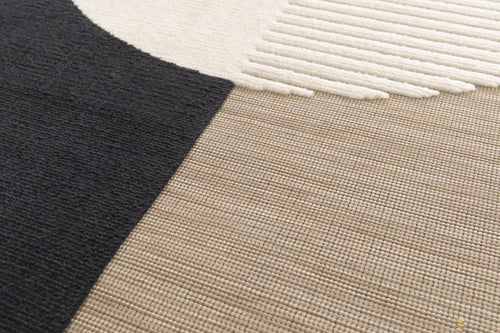 Art deco karpet - 200x290 cm - ecru - vtwonen shop