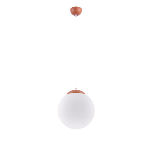 Sollux Lighting Hanglamp UGO 30 rode oker - 30x30x120cm
