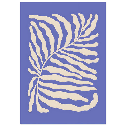Artfulprints Poster met Lijst Matisse – Ocean breeze   - 50x70 cm - Paars