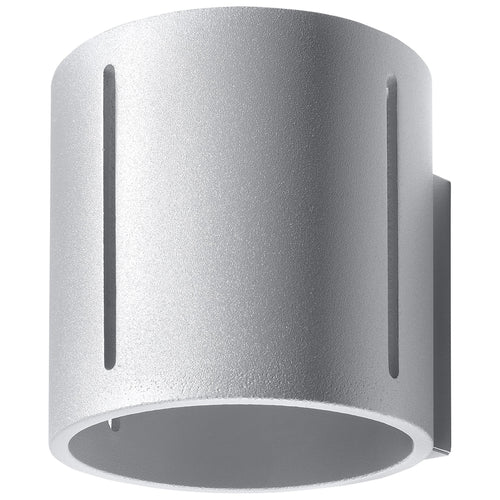Sollux Lighting Wandlamp INEZ grijs - 10x12x10cm