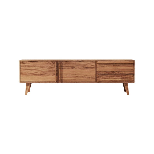Tikamoon Acaciahouten TV-meubel 180 cm - Donkerbruin