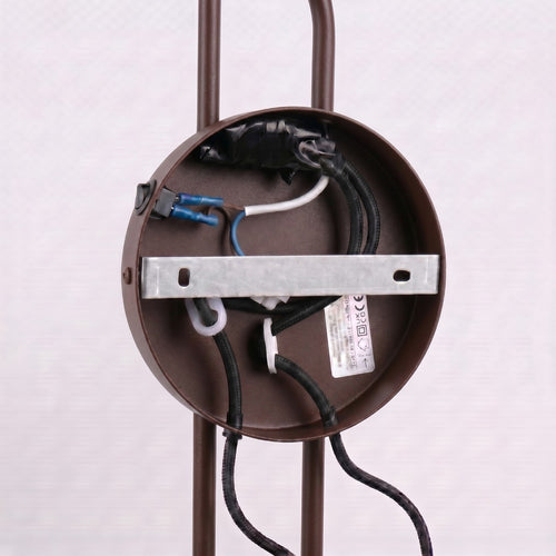 Sollux Lighting Wandlamp NOX 2 bruin met schakelaar - 150x80x30cm