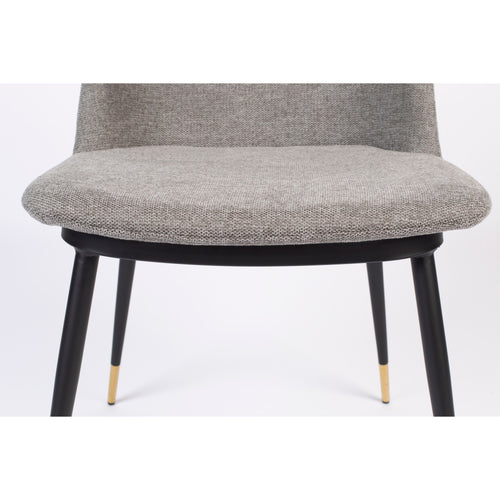 Housecraft Living Lionel Eetkamerstoelen Lichtgrijs - Set van 2 - vtwonen shop