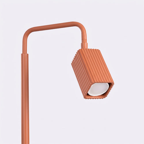 Sollux Lighting Vloerlamp RAYO 1 rode oker - 30x30x160cm