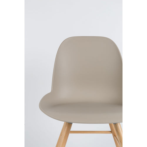Zuiver Albert Kuip Eetkamerstoelen  Taupe - Set van 2 - vtwonen shop