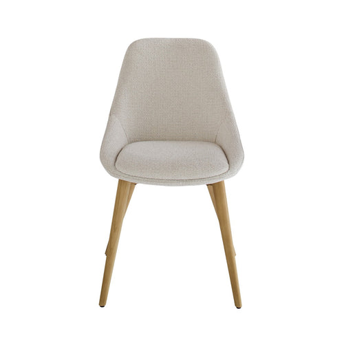 Signature - ALBA Eetkamerstoel - Beige - 82x55x61,5 cm