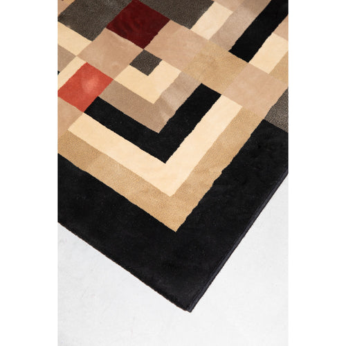 Bold Monkey Urban Maze Vloerkleed 200x200 cm - Meerkleurig