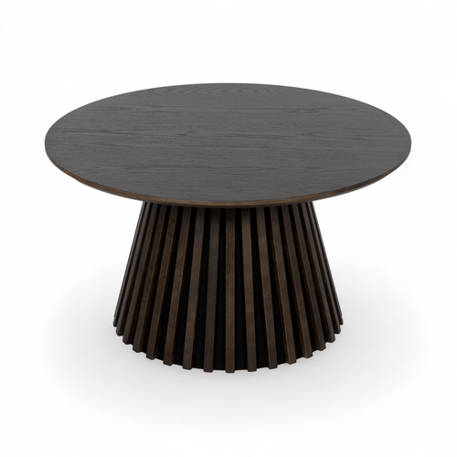 Furnhouse ronde salontafel Svendborg - Gerookt eikenhout - Ø 80 cm