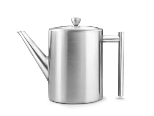 Bredemeijer - Theepot Minuet Cylindre 1,2L mat - vtwonen shop