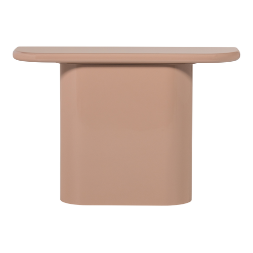 WOOOD bijzettafel Nocta - Hout - Hoogglans Lichtroze - 81x120x30